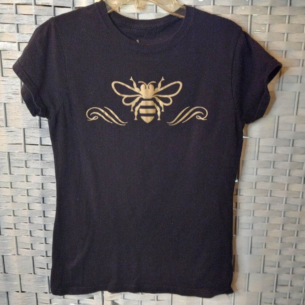 Jack Daniels Womens T Shirt Small S Logo Short Sleeve Black Cotton